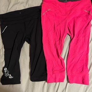 Athleta size large running capris